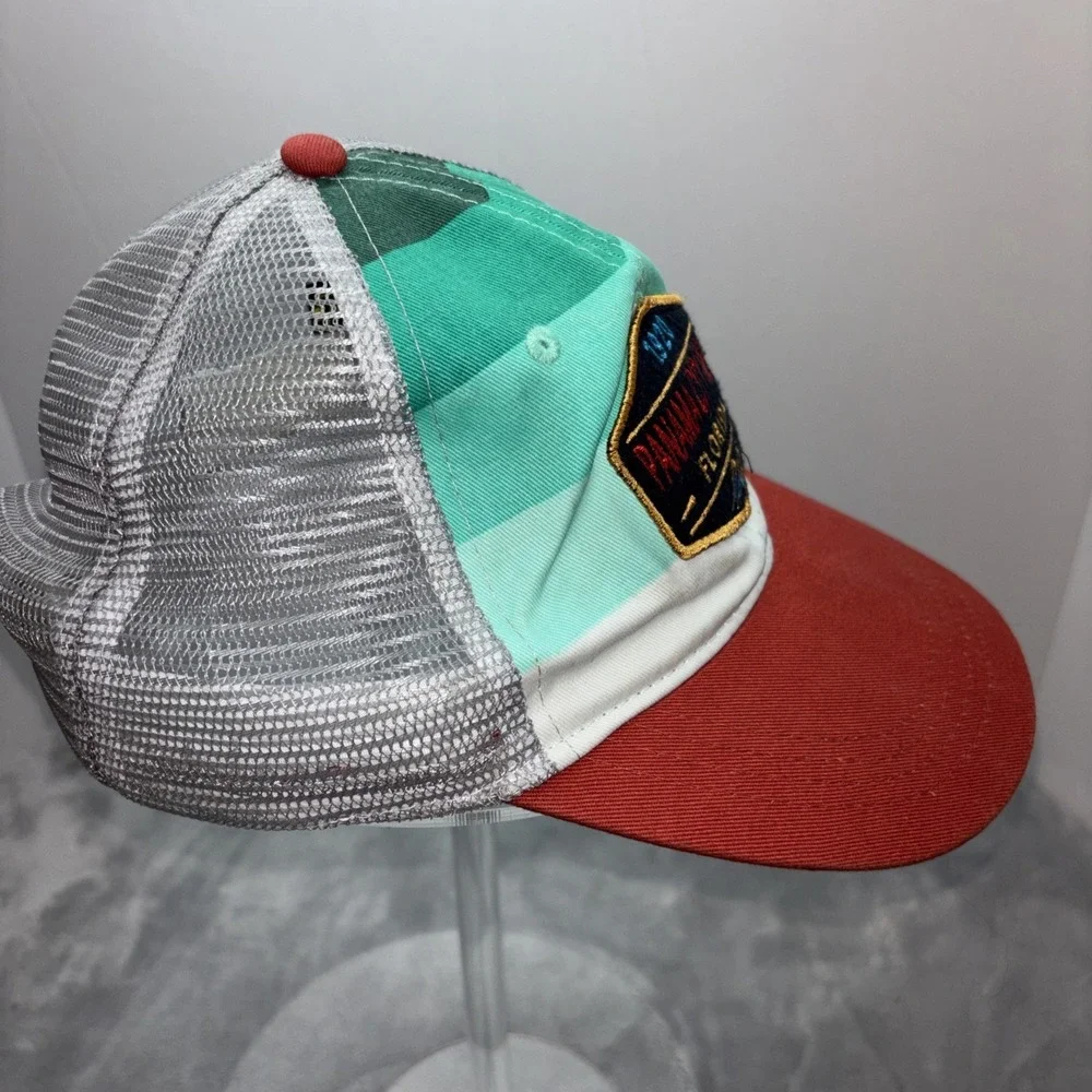 Panama City Beach Florida  Snapback Cap Unisex Mesh Back Lucky 7  Alvin's Island